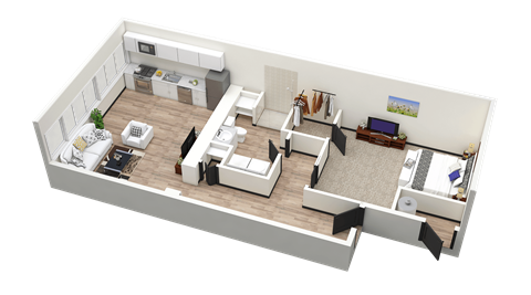 The Cooper Side 1 - Floor Plan